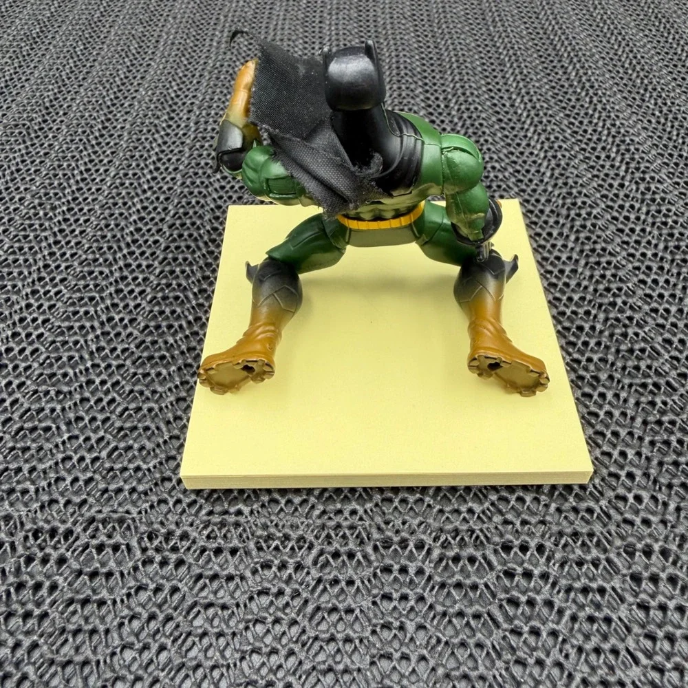 DC Comics Batman Action Figure Green Suit Black Cape Justice League 5 Inch